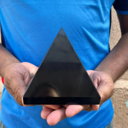 Black Tourmaline Crystal Pyramid — product image 2