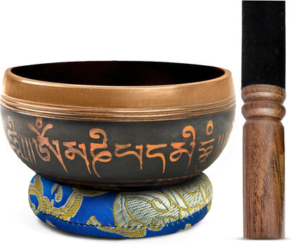 Tibetan Singing Bowl — Magenta Moment | 3.5 Inch
