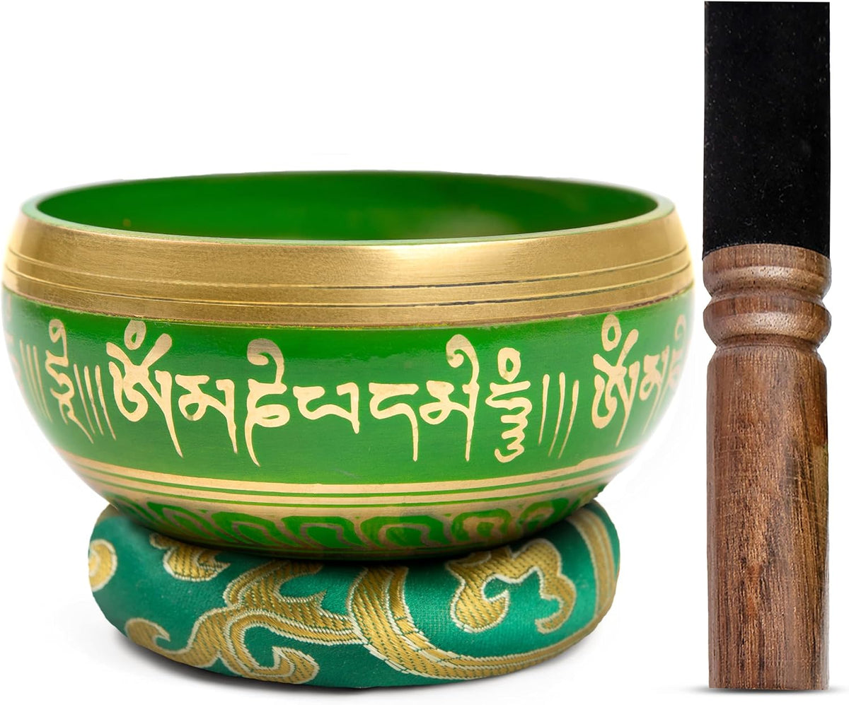 Tibetan Singing Bowl — Magenta Moment | 3.5 Inch