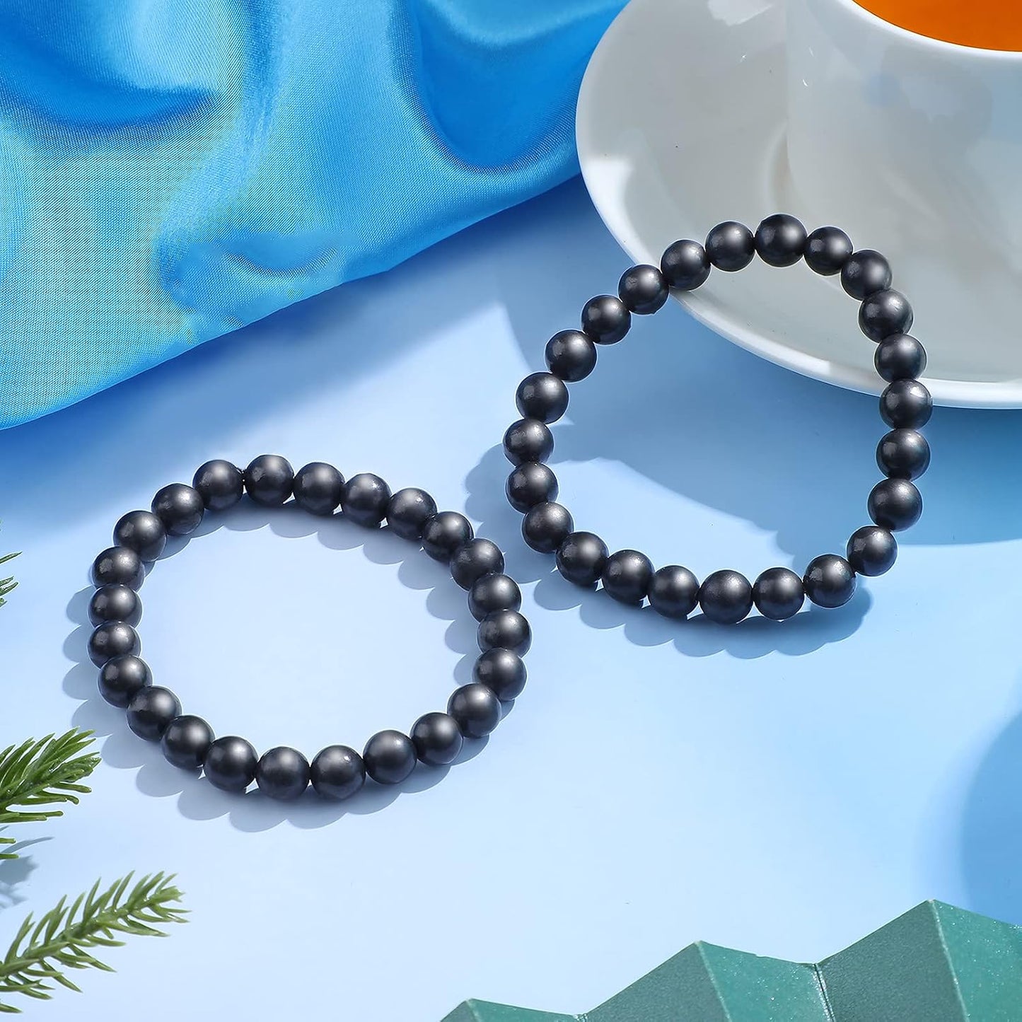 Shungite Protection Bracelet Set
