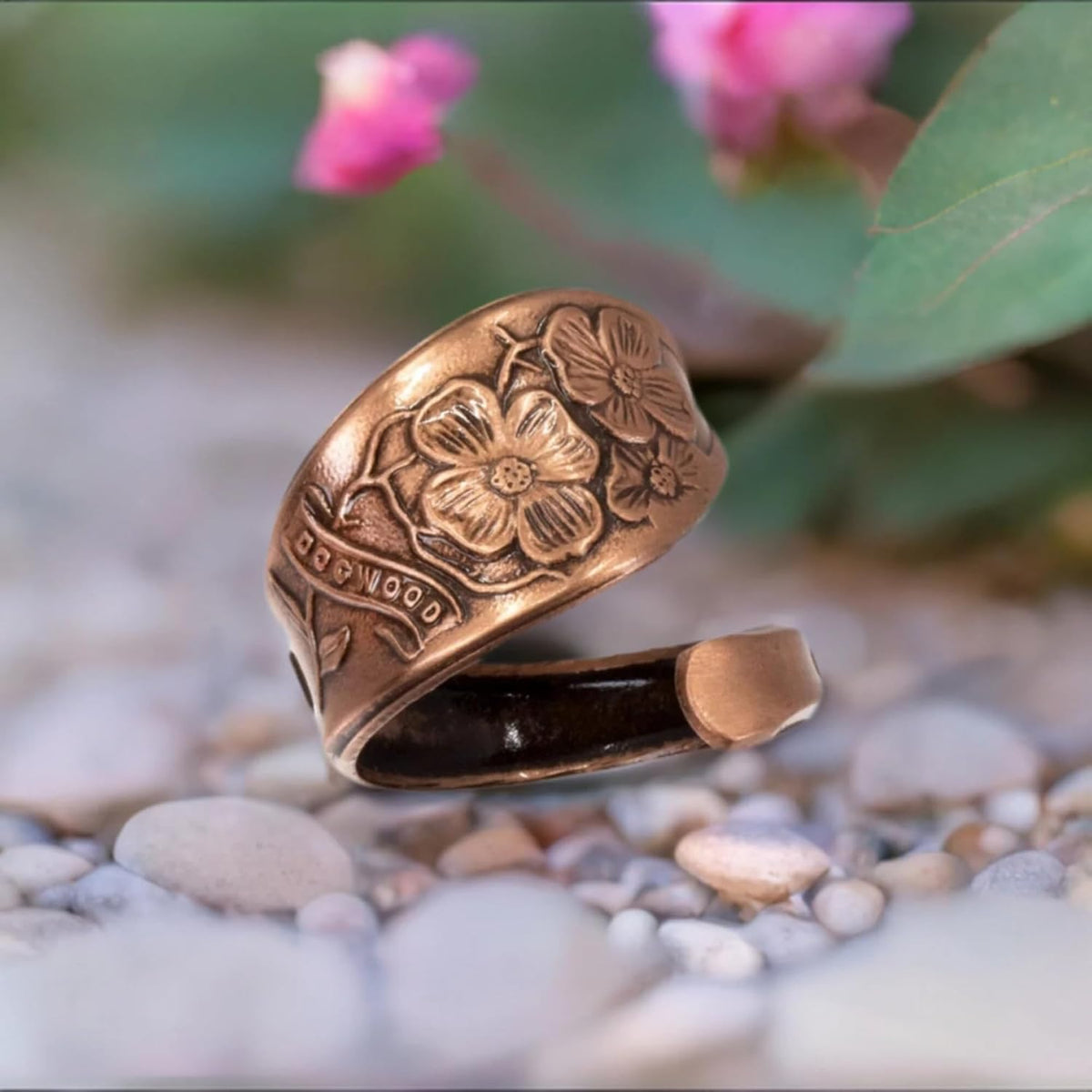 Copper Spoon Ring — Dogwood Story | Adjustable