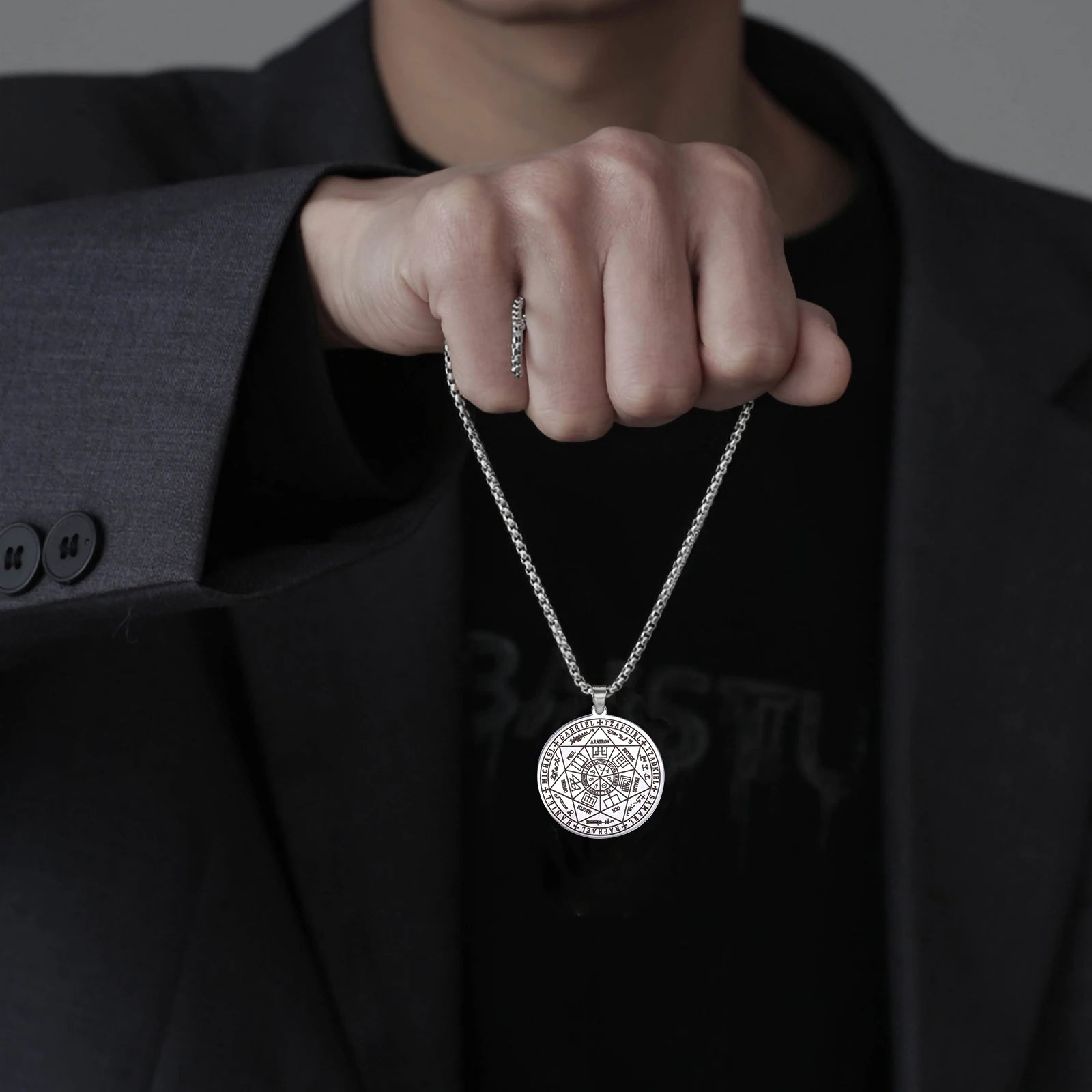 Seal of the 7 Archangels Pendant — Spiritual Talisman for Divine Protection & Higher Guidance
