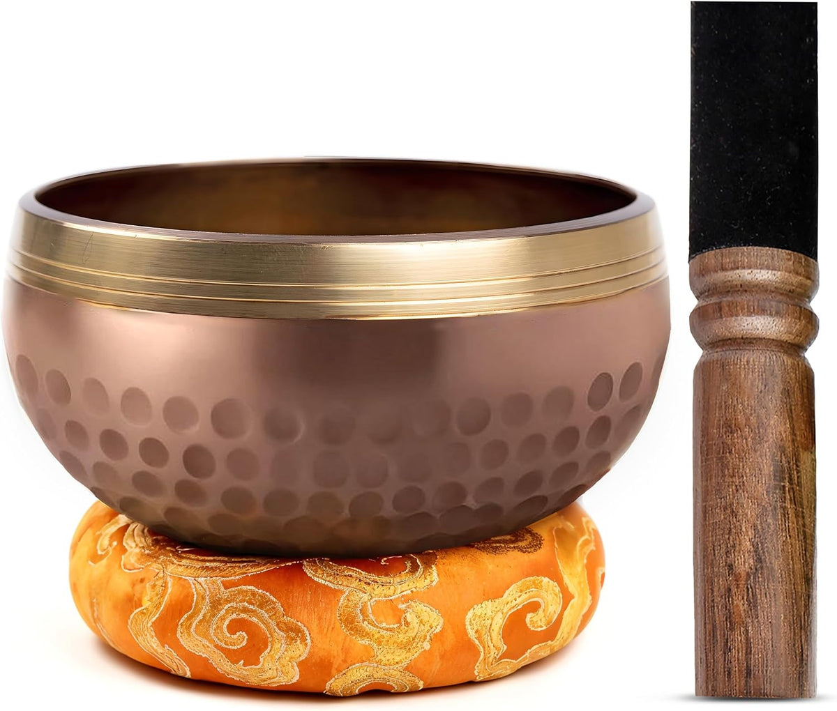 Tibetan Singing Bowl — Magenta Moment | 3.5 Inch