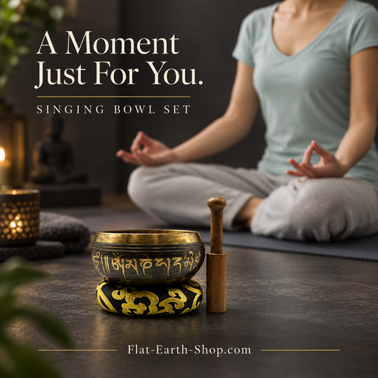 Buddha Design Tibetan Singing Bowl — 8cm