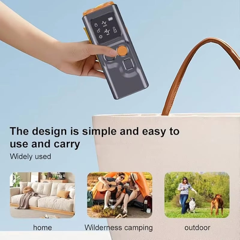 Barkguard Pro 2025 – Ultrasonic Anti-Barking Device with HD Display & LED Flashlight  Silence the Noise. Strengthen the Bond.