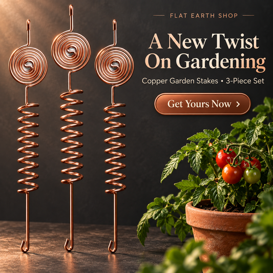 Copper Electroculture Antenna Kit — 3 Pack