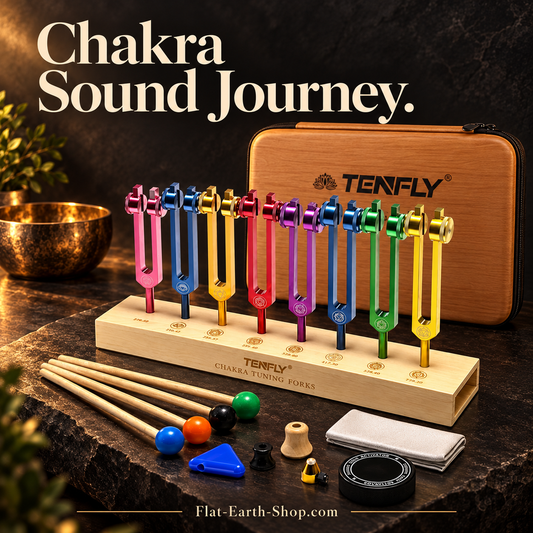 Chakra Sound Journey — dark studio product photograph 1