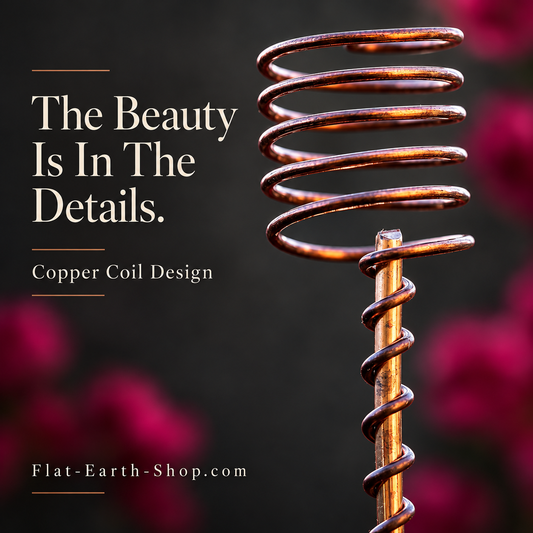 Pure Copper Electroculture Plant Stakes — 18" — 5 Pack