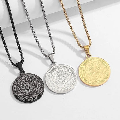 Seal of the 7 Archangels Pendant — Spiritual Talisman for Divine Protection & Higher Guidance