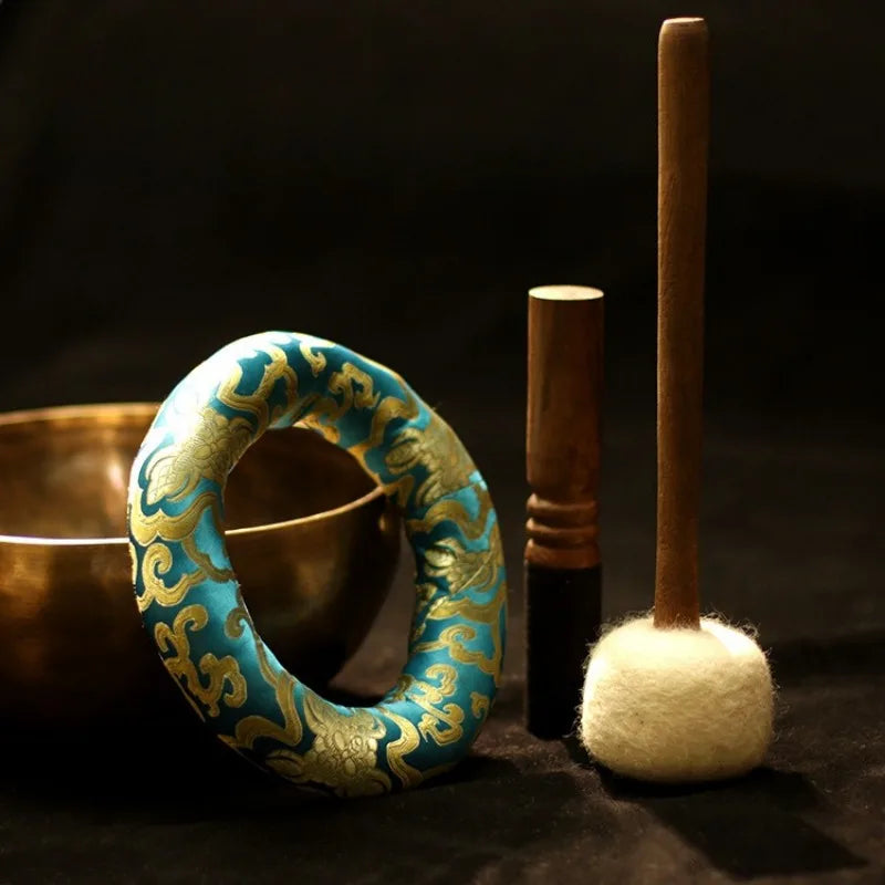 Nepalese Buddha Singing Bowl — Large Handmade Sound Healing Instrument for Deep Meditation, Chakra Balancing & Energy Work