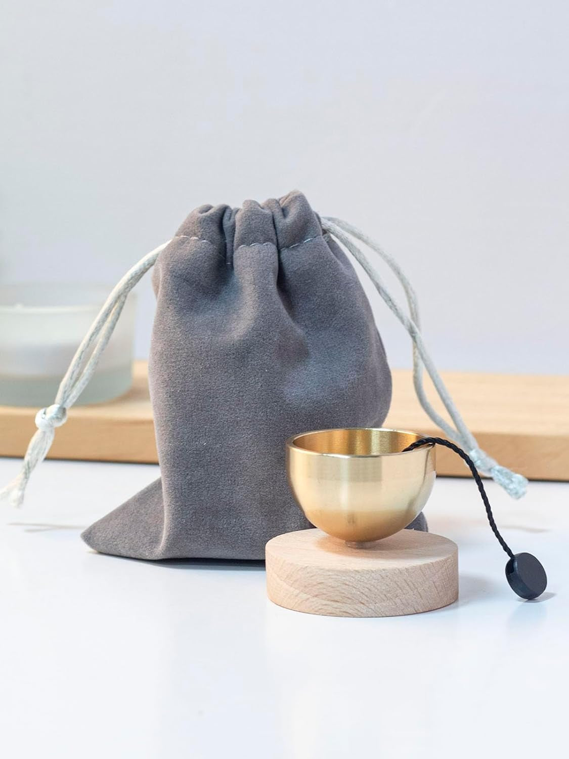 Mini Brass Singing Bowl — Pocket Pause | 4 cm