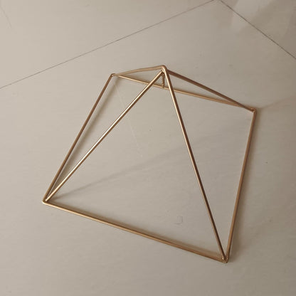 Golden Copper Pyramid – Meditation & Healing Energy Tool