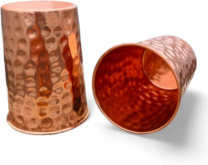 Hammered Copper Cup Set — Everyday Stillness | Set of 2