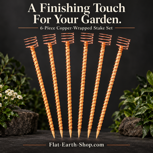 Copper Electroculture Antennas — 13" or 15" — 6 Pack