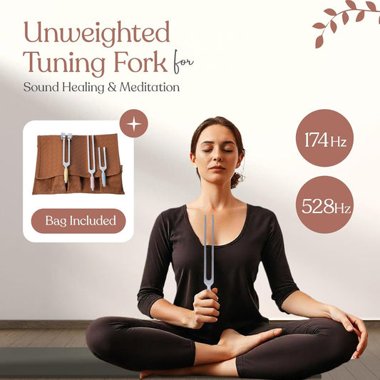 Tuning Forks for Healing – 4 Frequency Chakra Set