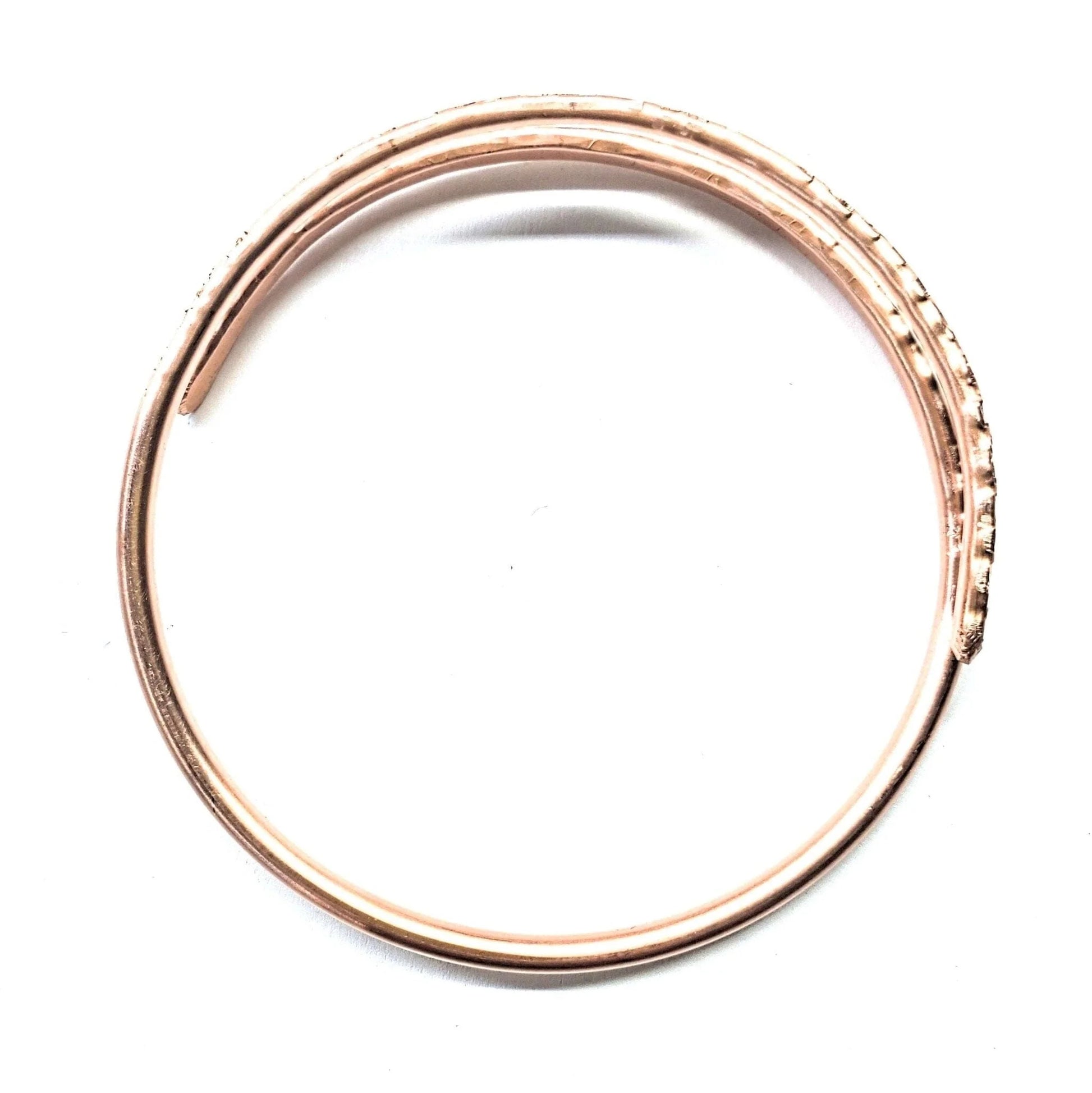 Full Overlap Copper Bangle