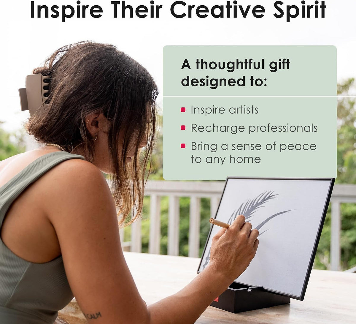 Original Buddha Board — Water & Presence | Reusable Painting Board