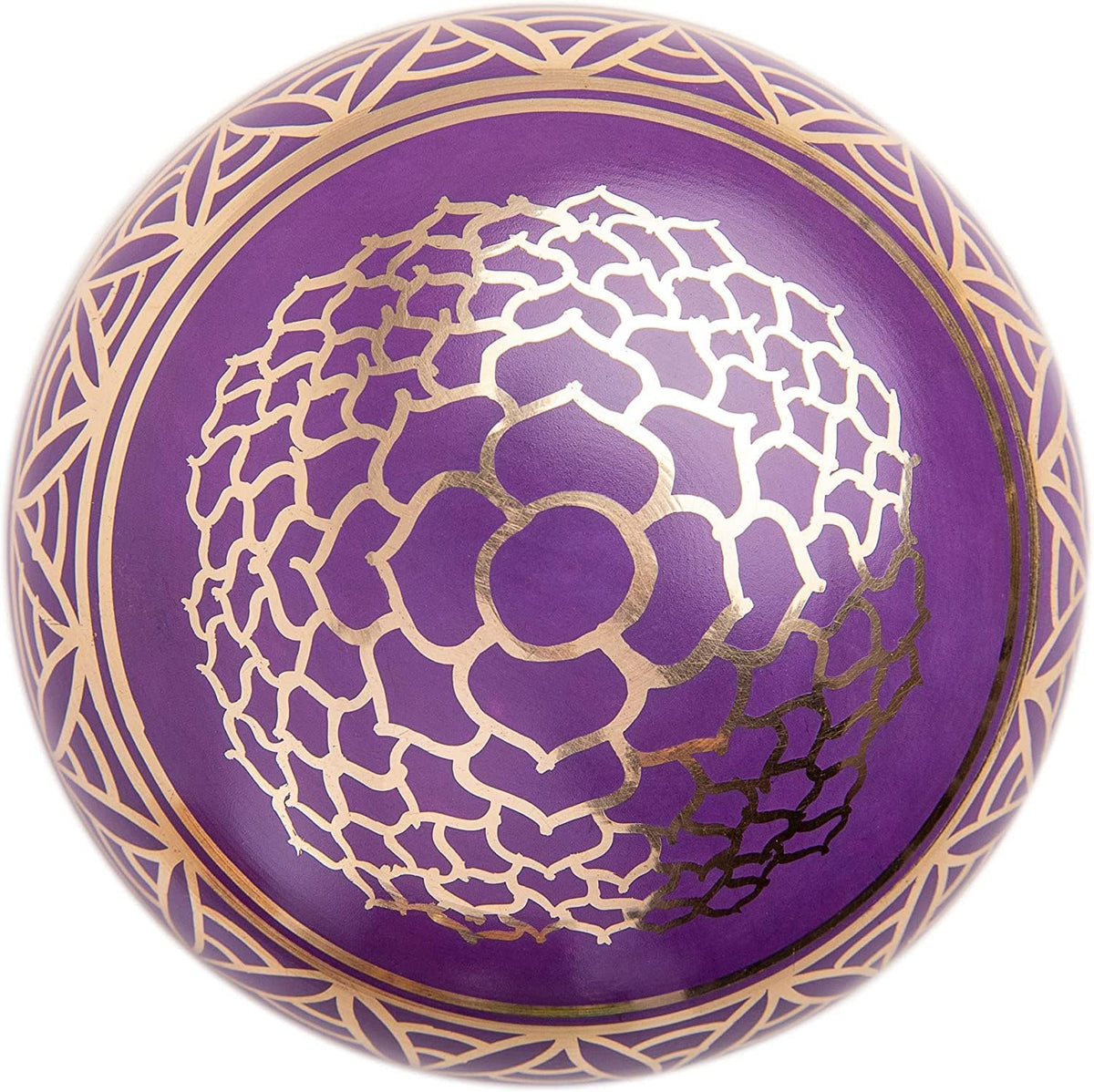 Tibetan Singing Bowl — Magenta Moment | 3.5 Inch