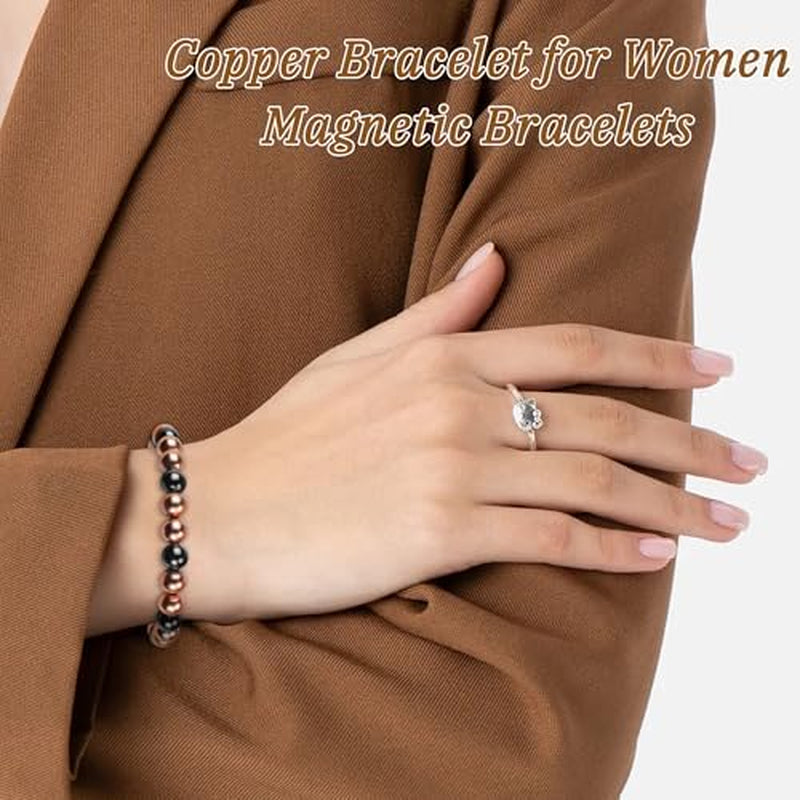 Pure Copper Magnetic Bracelet — Classic Cuff Design — product image 2