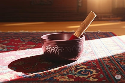 Tibetan Singing Bowl — Earth Song | Brown