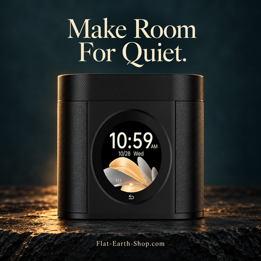 Singing Bowl Sound Machine — 19 Bowl Tones & Breathing Trainer — dark studio product view