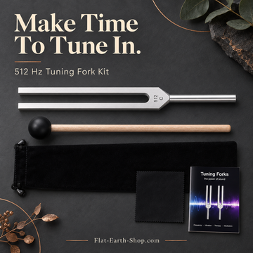 512 Hz tuning fork — featured product from Flat Earth Shop