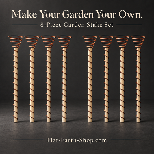 Copper Electroculture Plant Stakes — Pack Options