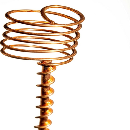 Pure Copper Electroculture Plant Stakes — 18" — 5 Pack