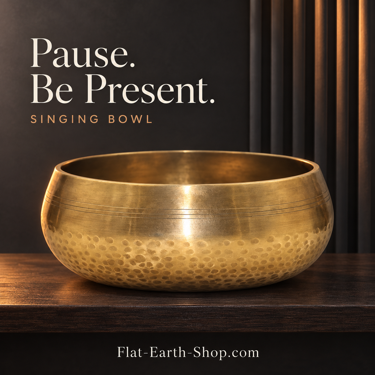 Handcrafted Tibetan Singing Bowl — 13–20cm