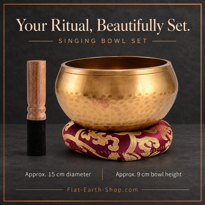 Handcrafted Tibetan Singing Bowl — 13–20cm