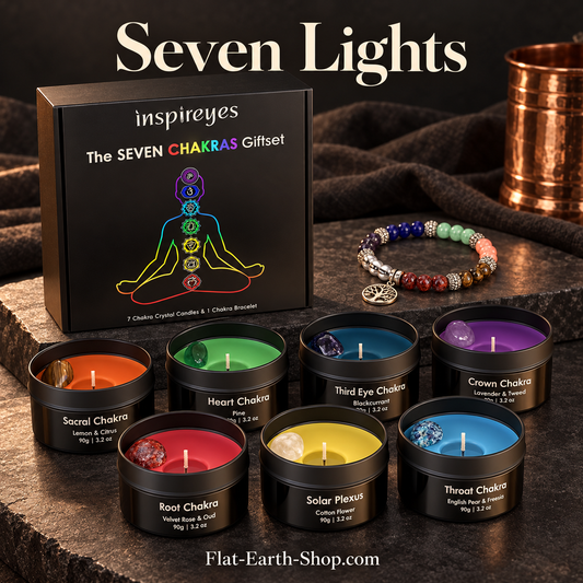Seven Lights — dark studio photograph 2