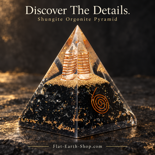 Shungite Orgonite Protection Pyramid
