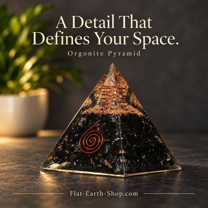 Shungite Orgonite Protection Pyramid
