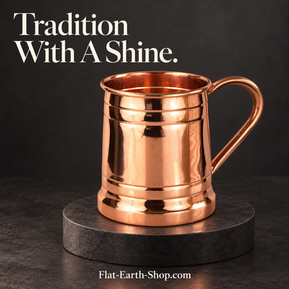 Pure Copper Moscow Mule Mug — Classic Tankard Design