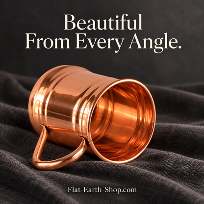 Pure Copper Moscow Mule Mug — Classic Tankard Design