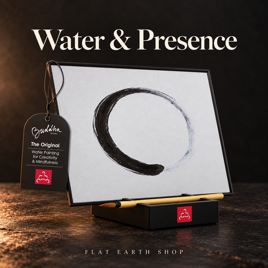 water and presence in a dark FES studio setting