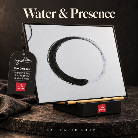 water and presence in a dark FES studio setting