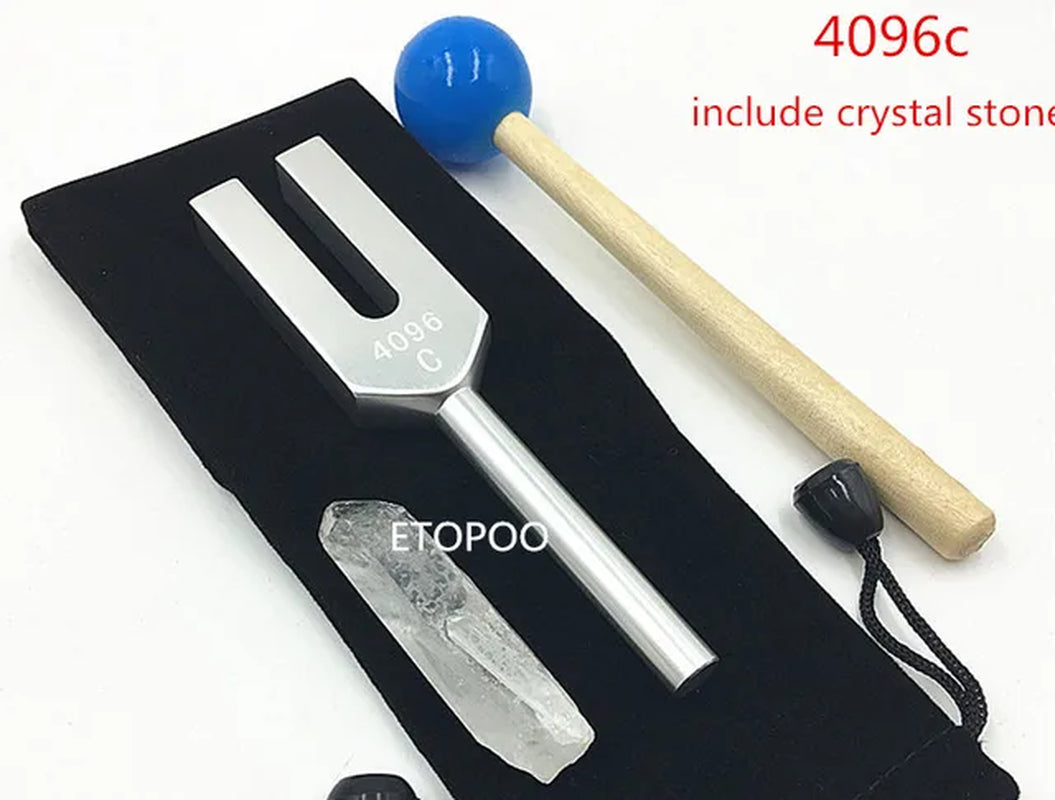 Chakra & Crystal Healing Tuning Fork Set - Precision Sound Therapy Tools