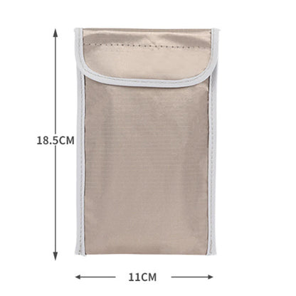 Portable Mobile Phone RF Signal Blocker Anti-Radiation Shield Case Bag Pouch IC Magnetic Card Prevent Degaussing anti Tracking