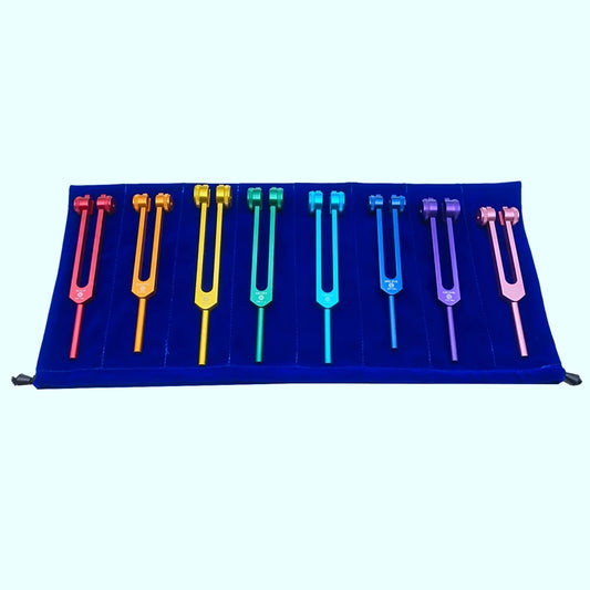 Chakra Tuning Forks Set for Healing, Keep Body Mind and Spirit in Perfect Harmony