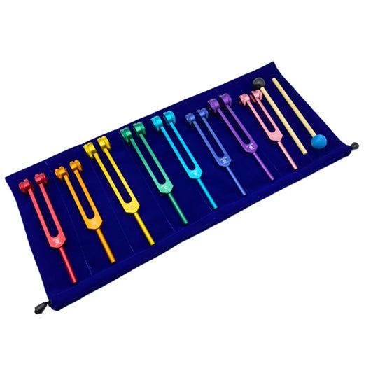 Chakra Tuning Forks Set for Healing, Keep Body Mind and Spirit in Perfect Harmony