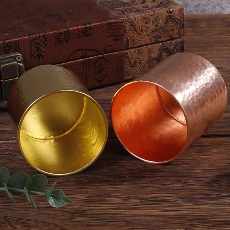 Vintage Handcrafted Pure Copper Mug - 100ml