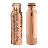 Artisan Crafted Pure Copper Water Bottle