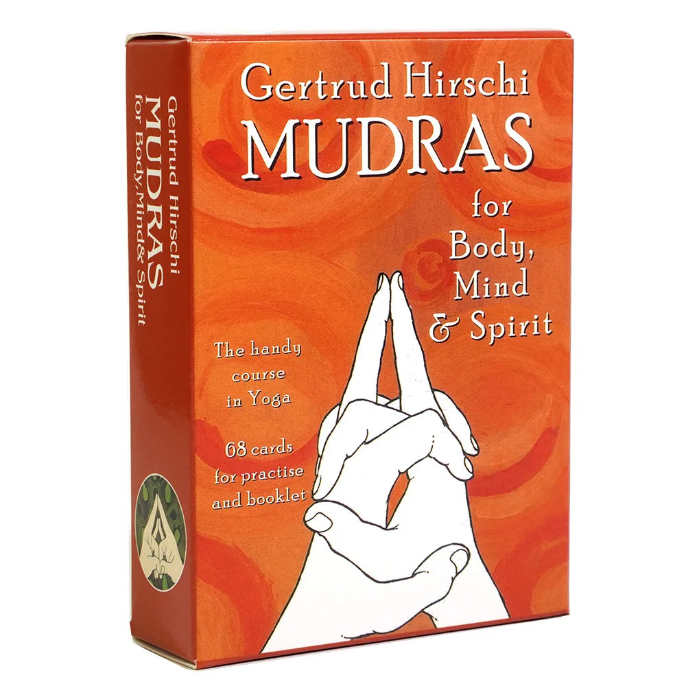 Mudras for Body Mind and Spirit the Handy Course in Yoga with 68 Cards for Practice Cards Tarot Oracle Card Deck