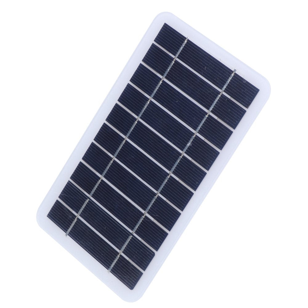 Solar Panel Charger,Solar Panel,2W 5V Polycrystalline Silicon Solar Panel Outdoor Solar Battery Charger Mobile Power Supply for Charging Mobile Phone