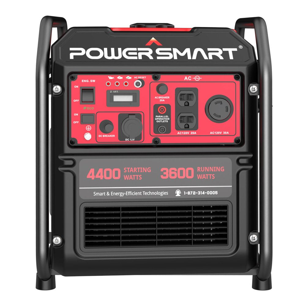 4400-Watt RV Ready Open Frame Inverter Gas Generator for Home Use,Epa Compliant MB5040B